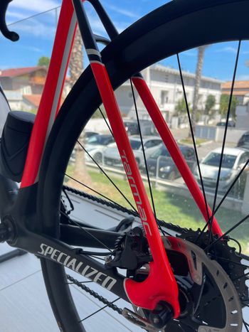 Used Specialized Specialized S-WORKS SL5 DISC 2016 Road & Gravel, Red — image 21 of 23