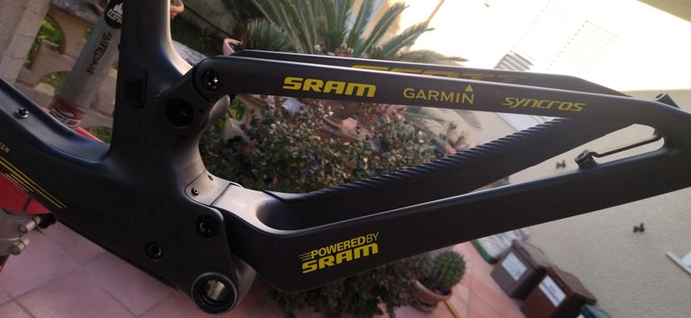 Used Scott Spark RC Team 2022 Frameset 2022 Mountainbike, Black, 29 — image 10 of 11