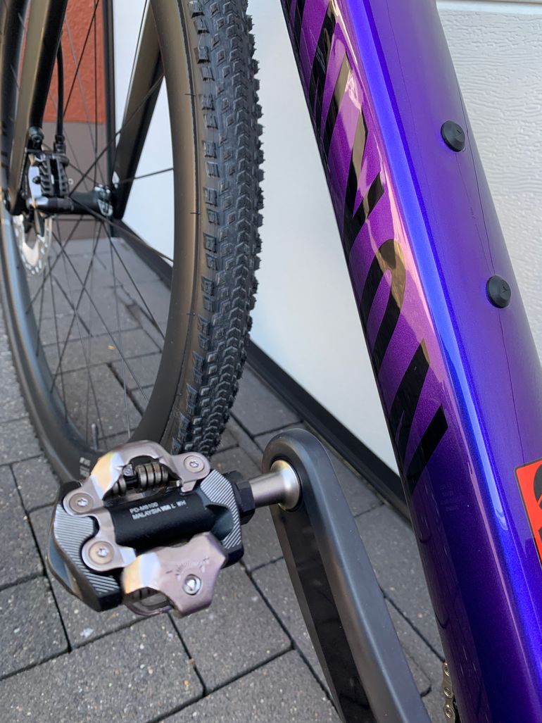 Used Canyon Grail CF SLX 8 Di2 GRC42 2025 2025 Road & Gravel, Purple — image 3 of 14