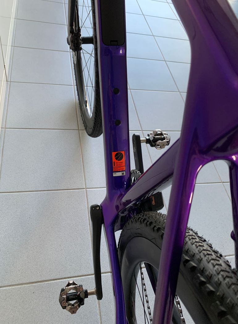 Used Canyon Grail CF SLX 8 Di2 GRC42 2025 2025 Road & Gravel, Purple — image 9 of 14