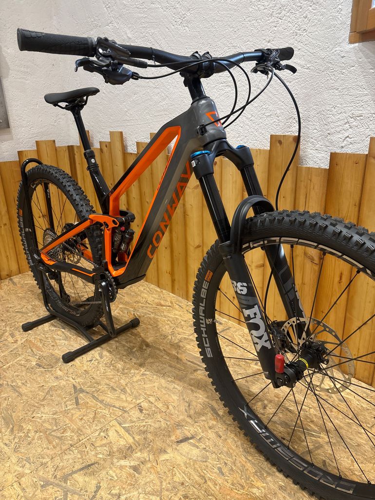 Used Conway WME 7.9 Full Suspension 2024 2024 Mountainbike, Orange, 29 — image 2 of 6