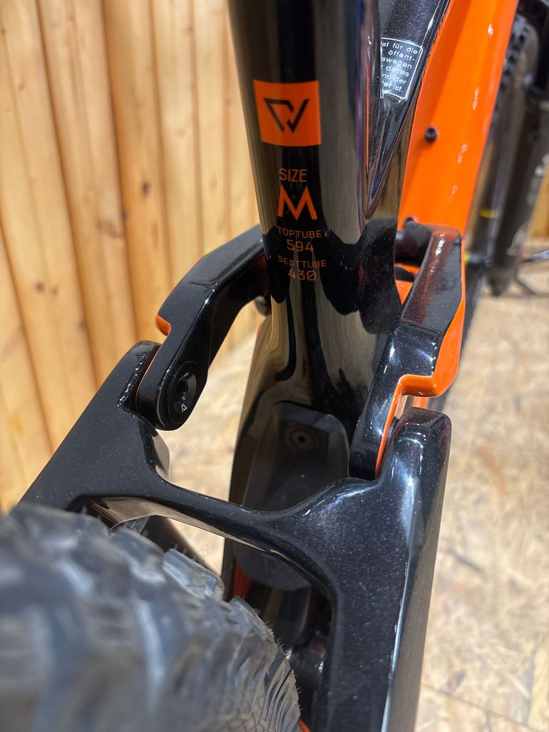 Used Conway WME 7.9 Full Suspension 2024 2024 Mountainbike, Orange, 29 — image 6 of 6