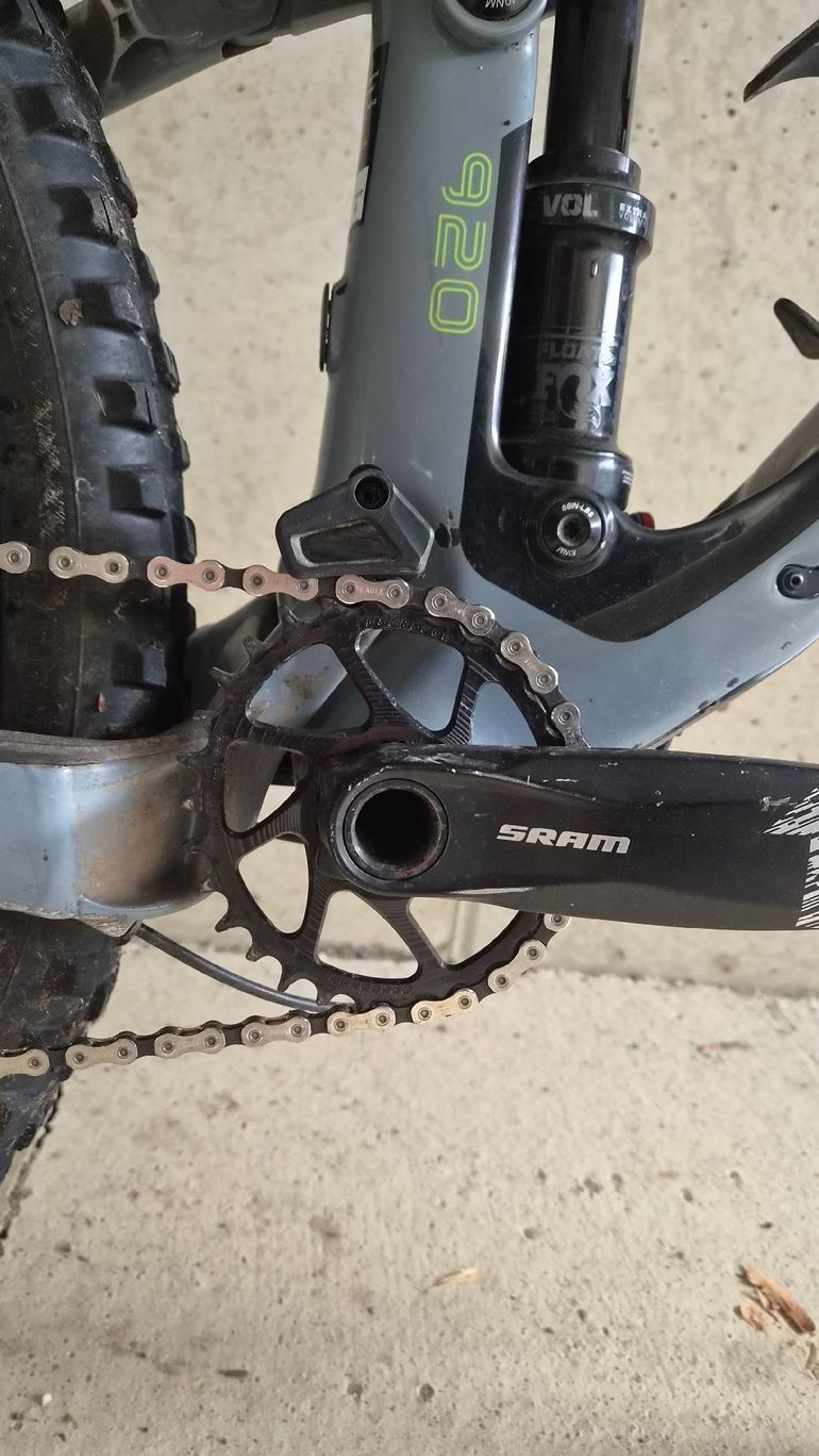 Used Scott Genius SRAM NX Eagle 2018 Mountainbike, Hellgrau — image 2 of 7