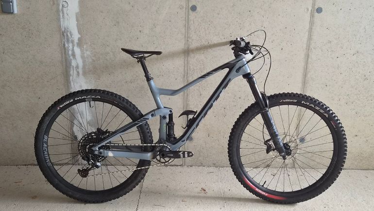 Used Scott Genius SRAM NX Eagle 2018 Mountainbike, Hellgrau — image 7 of 7