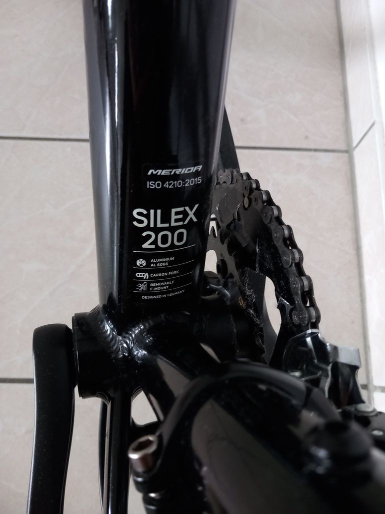 Used Merida SILEX 200 2021 2021 Road & Gravel, Black — image 5 of 5