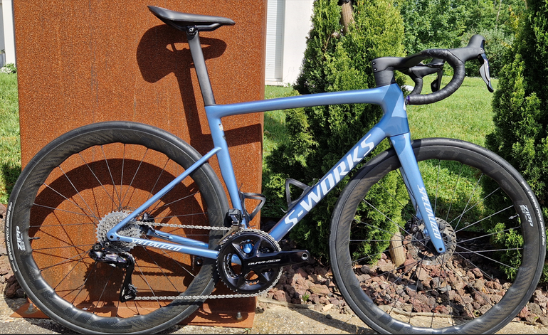 Used Specialized S-Works Tarmac SL8 - Shimano Dura-Ace Di2 2026 2026 Road & Gravel, Blue — image 2 of 6