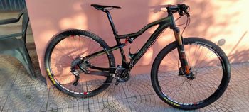 Used olympus Olympus Custom Shimano Deore XT 2017 Mountainbike, Black — image 1 of 7