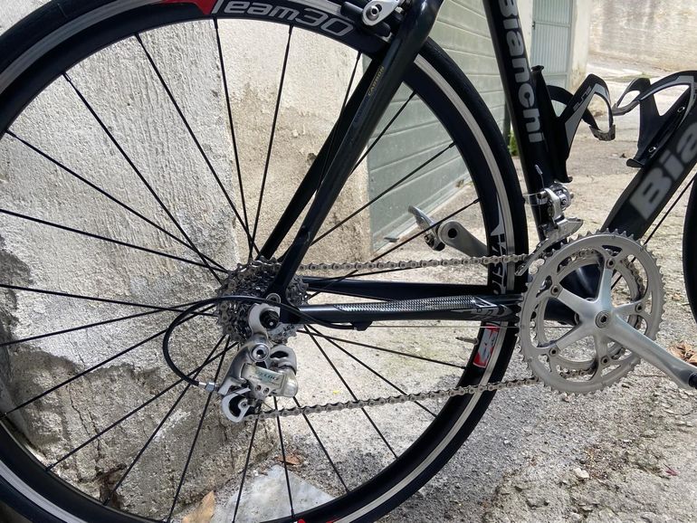 Brugt Bianchi Oltre Campagnolo Veloce 2017 Road & Gravel — billede 4 af 6