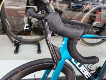 Used Cube Litening Areo 2025 Cube Litening Areo 2025 Custom SRAM Red eTap AXS 2025 Road & Gravel, Blue — image 7 of 8