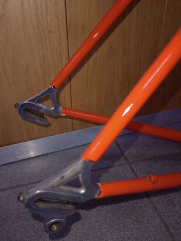 Eddy Merckx Kessels 1974 Frameset 1974 Road & Gravel usato, Arancione — immagine 4 di 6