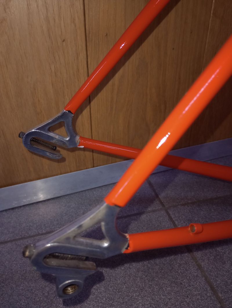Eddy Merckx Kessels 1974 Frameset 1974 Road & Gravel usato, Arancione — immagine 4 di 6