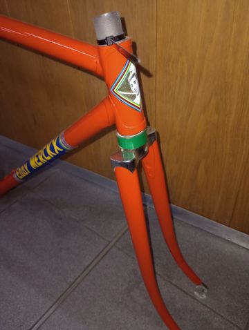 Eddy Merckx Kessels 1974 Frameset 1974 Road & Gravel usato, Arancione — immagine 2 di 6