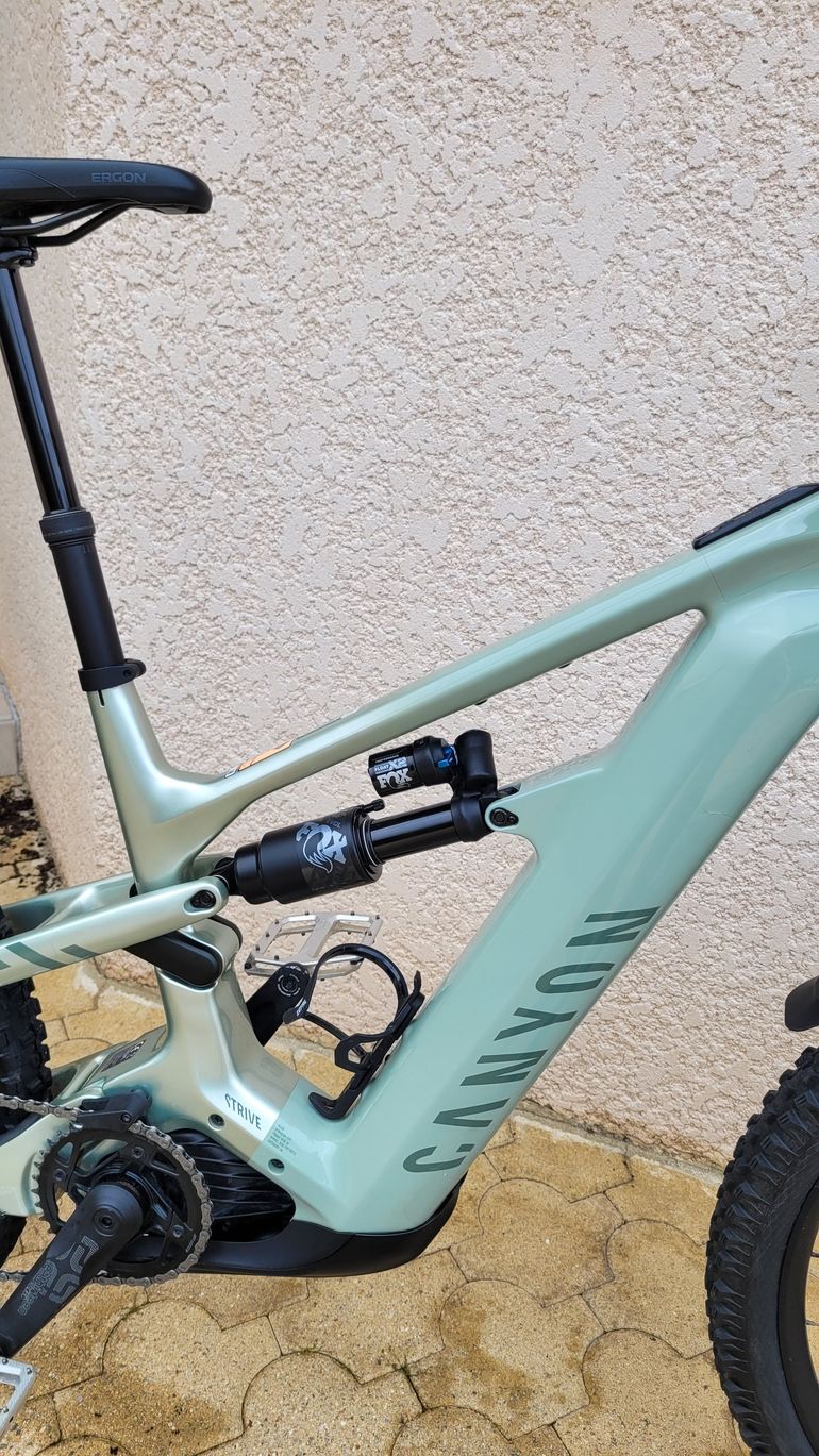 Used Canyon Canyon Strive:On - 2024 - 1244 Kms 2024 Mountainbike, Green — image 5 of 15