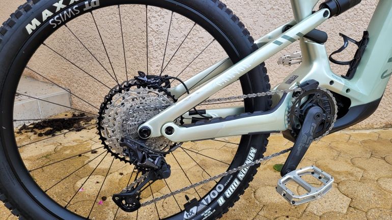 Used Canyon Canyon Strive:On - 2024 - 1244 Kms 2024 Mountainbike, Green — image 2 of 15