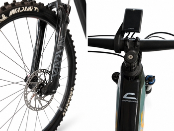 Used Corratec E-performance 2025 Mountainbike, Blu — image 3 of 3