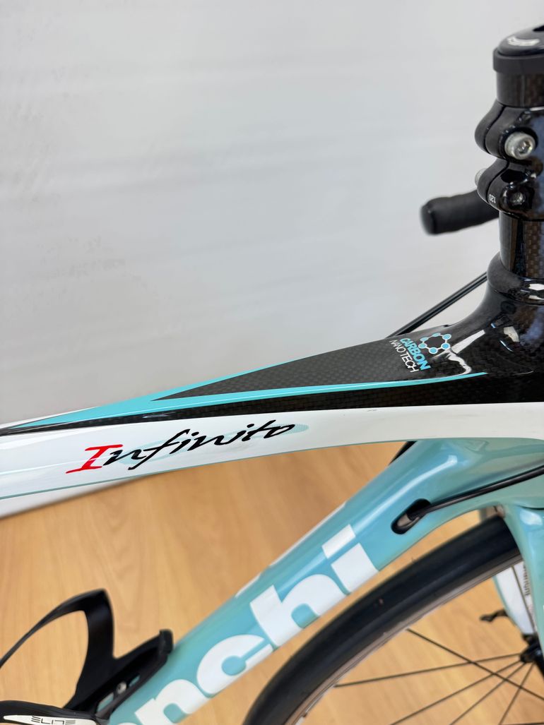 Used Bianchi Bianchi Infinito Campagnolo Athena 11v. Taglia 51 | 2010 2010 Road & Gravel, Blue — image 13 of 24