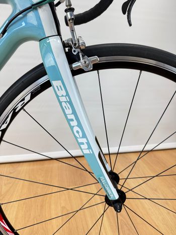 Used Bianchi Bianchi Infinito Campagnolo Athena 11v. Taglia 51 | 2010 2010 Road & Gravel, Blue — image 15 of 24