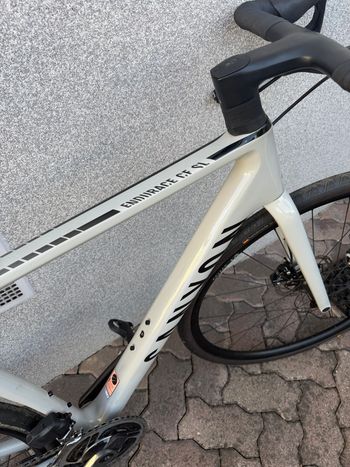 Used Canyon Endurace CF SL 7 eTAP 2023 2023 Road & Gravel, Light Gray — image 6 of 6