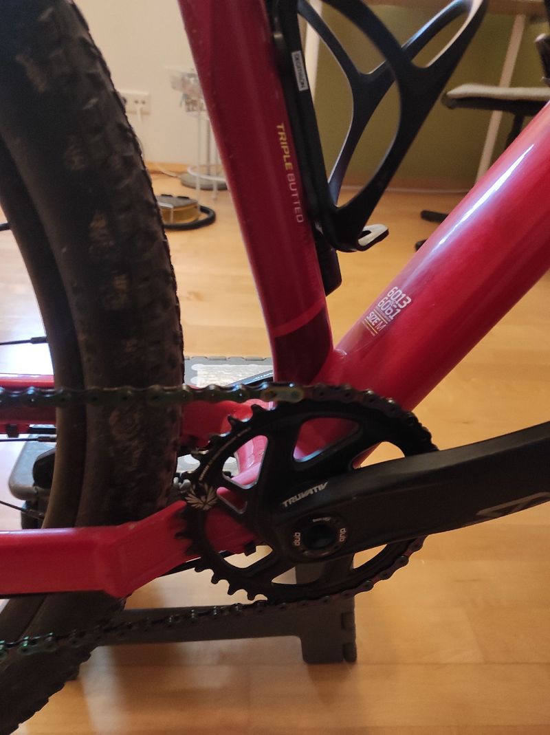 Gebrauchtes ROCKRIDER Custom SRAM GX Eagle 2019 Mountainbike, Rot — Bild 8 von 10