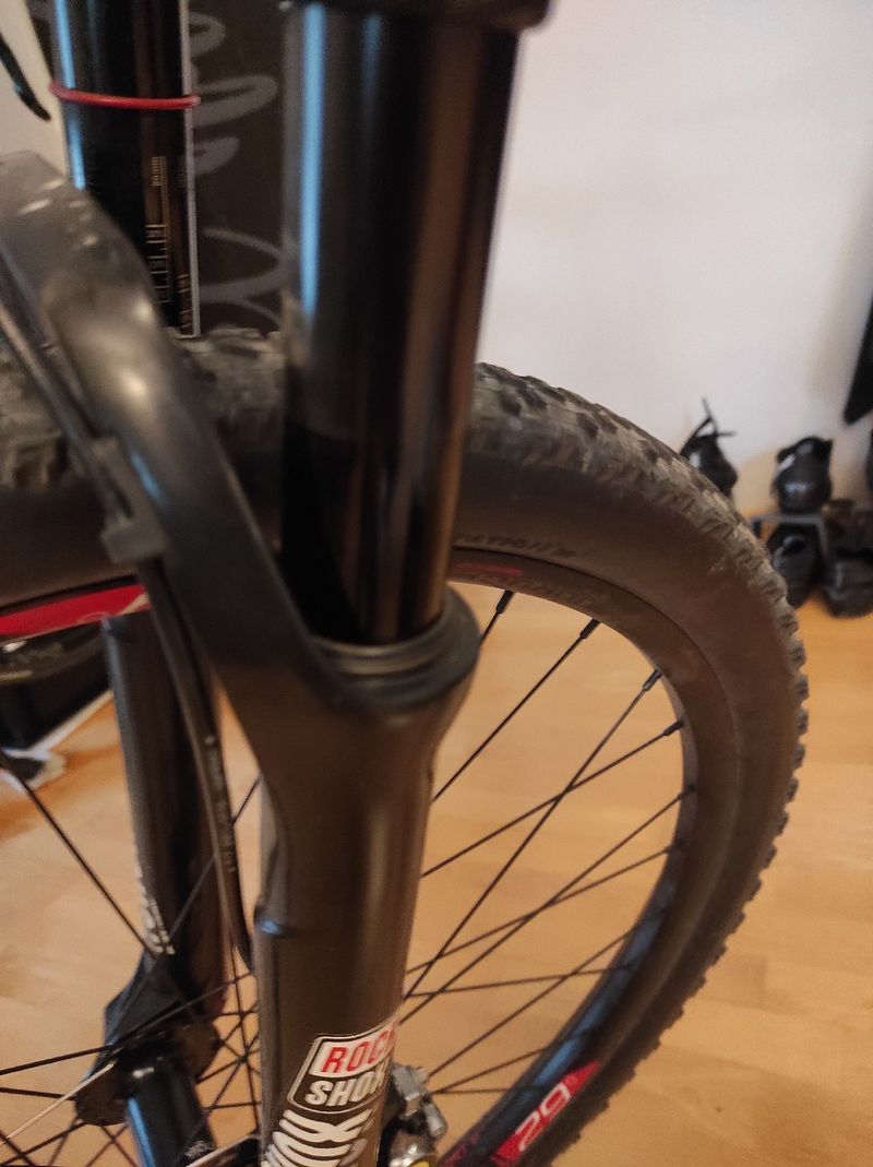 Gebrauchtes ROCKRIDER Custom SRAM GX Eagle 2019 Mountainbike, Rot — Bild 4 von 10