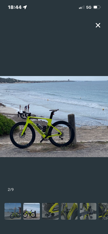 Used Cannondale Systemsix Shimano Ultegra Di2 2019 Road & Gravel, Orange — image 3 of 17