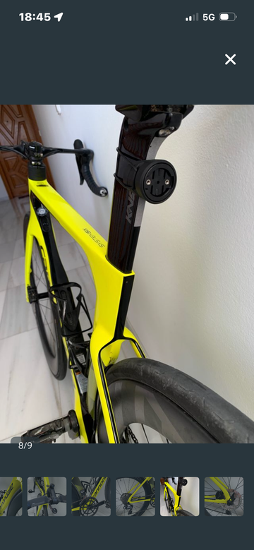 Used Cannondale Systemsix Shimano Ultegra Di2 2019 Road & Gravel, Orange — image 5 of 17