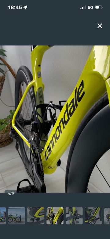 Used Cannondale Systemsix Shimano Ultegra Di2 2019 Road & Gravel, Orange — image 17 of 17