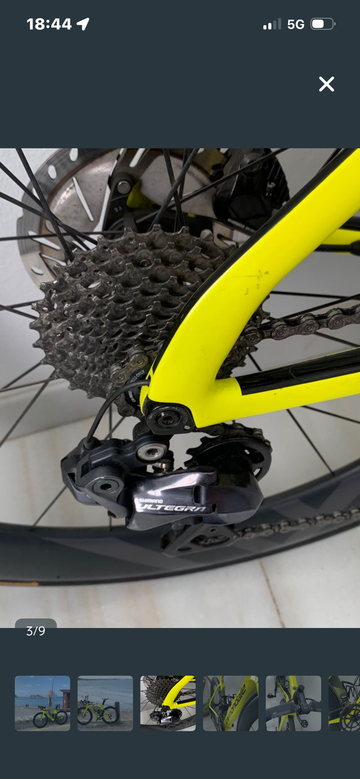Used Cannondale Systemsix Shimano Ultegra Di2 2019 Road & Gravel, Orange — image 10 of 17