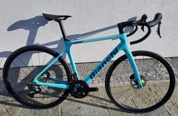 Used Bianchi Infinito Shimano 105 2025 Road & Gravel, Blue — image 1 of 9