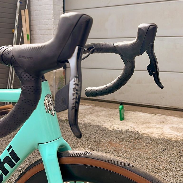 Used Bianchi Sprint SRAM Force 2025 Road & Gravel, Blue — image 8 of 10