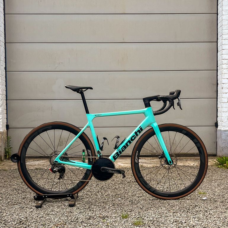 Used Bianchi Sprint SRAM Force 2025 Road & Gravel, Blue — image 1 of 10