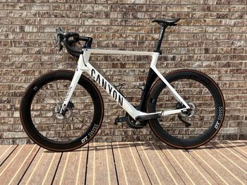 Used Canyon Aeroad CF SL Disc 8.0 AF 2020 2020 Road & Gravel, White — image 4 of 11