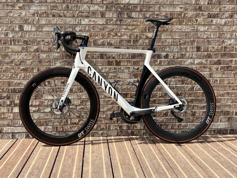 Used Canyon Aeroad CF SL Disc 8.0 AF 2020 2020 Road & Gravel, White — image 4 of 11