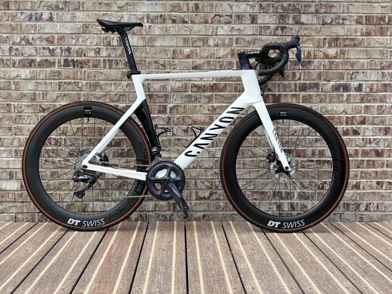 Used Canyon Aeroad CF SL Disc 8.0 AF 2020 2020 Road & Gravel, White — image 1 of 11