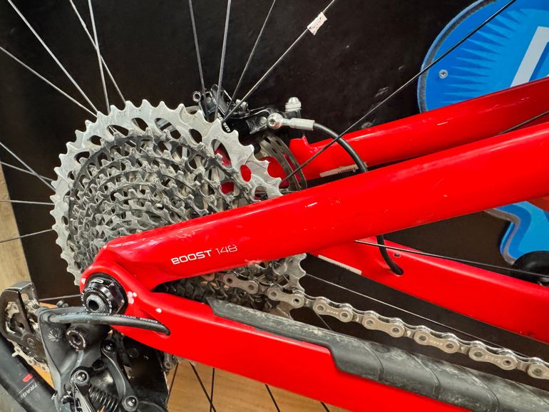 Used Trek Slash 9.9 29 Race Shop Limited 2017 2017 Mountainbike, Rot, 29 — image 16 of 37