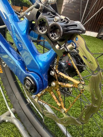 Used Trek Session Single Speed SBONE 2022 Mountainbike, Blue — image 12 of 16