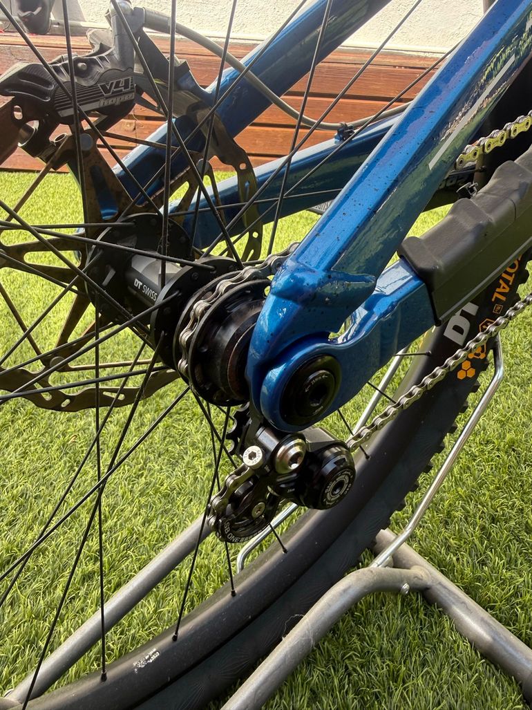 Used Trek Session Single Speed SBONE 2022 Mountainbike, Blue — image 14 of 16