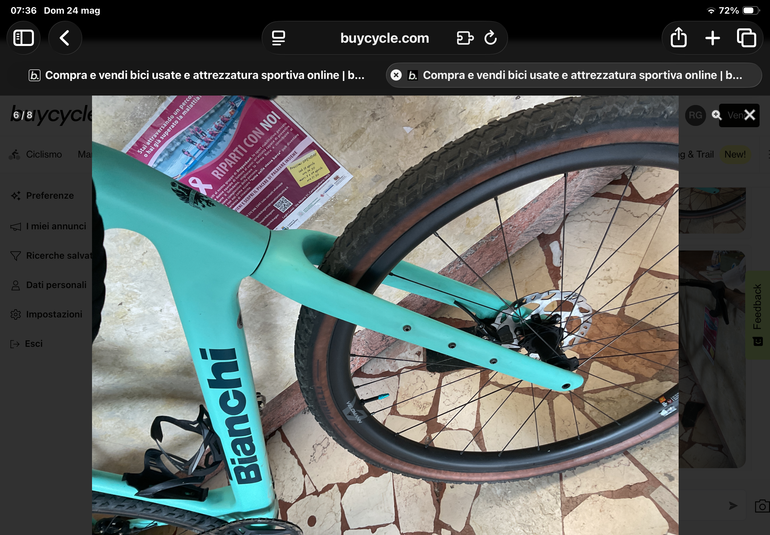 Used Bianchi ARCADEX PRO 2025 Road & Gravel, Green — image 4 of 5
