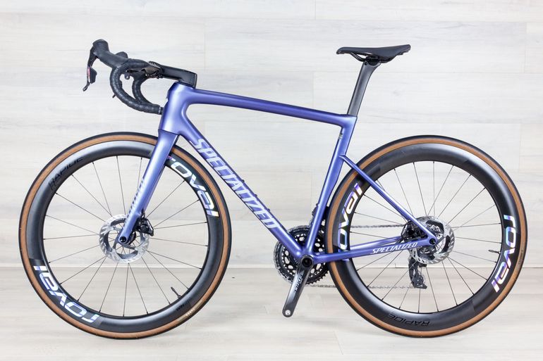Used Specialized Tarmac SL8 Expert 2024 Road & Gravel, Purple — image 2 of 15