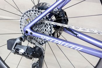 Used Specialized Tarmac SL8 Expert 2024 Road & Gravel, Purple — image 8 of 15