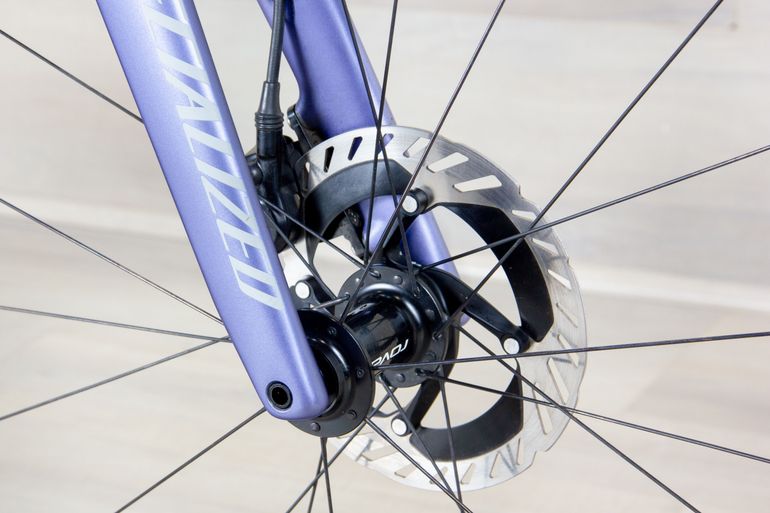 Used Specialized Tarmac SL8 Expert 2024 Road & Gravel, Purple — image 11 of 15