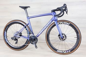 Used Specialized Tarmac SL8 Expert 2024 Road & Gravel, Purple — image 5 of 15