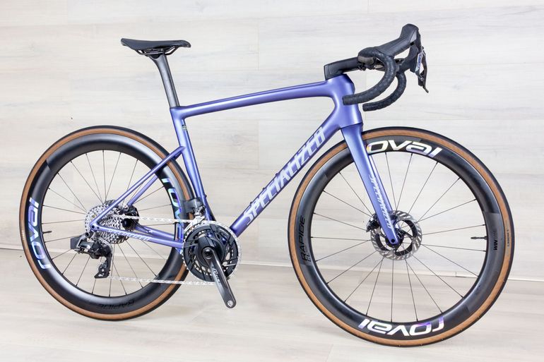 Used Specialized Tarmac SL8 Expert 2024 Road & Gravel, Purple — image 5 of 15