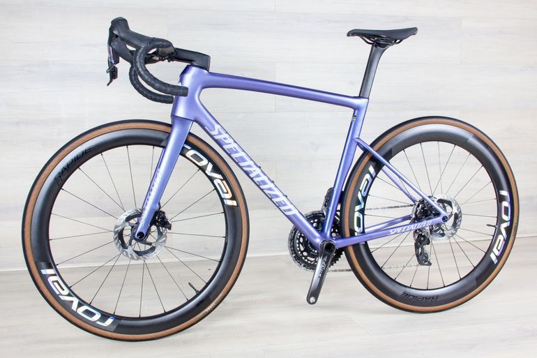 Used Specialized Tarmac SL8 Expert 2024 Road & Gravel, Purple — image 6 of 15