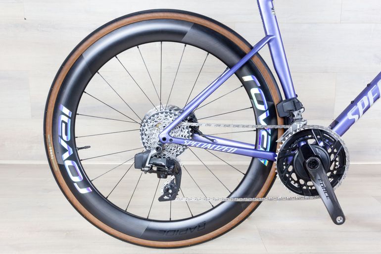 Used Specialized Tarmac SL8 Expert 2024 Road & Gravel, Purple — image 3 of 15