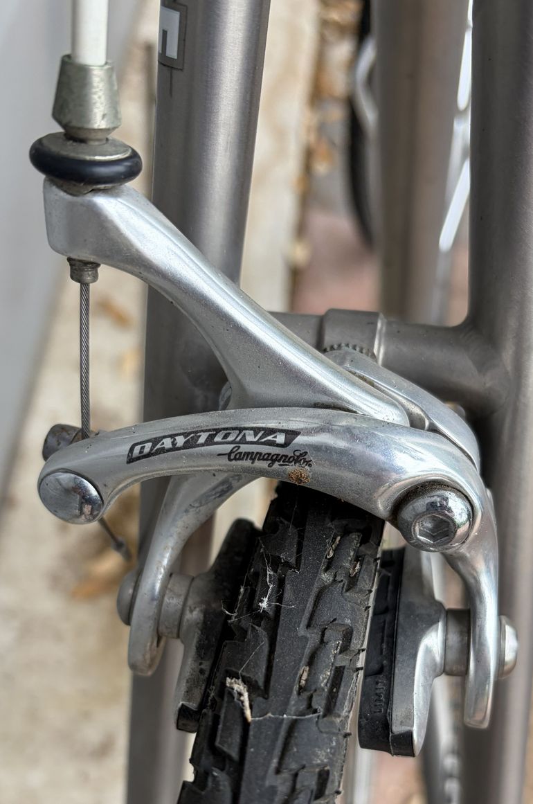 Used Samson Telluride, Titanium 27 Speed Road Bike, 2000 Road & Gravel, Light Gray — image 12 of 19
