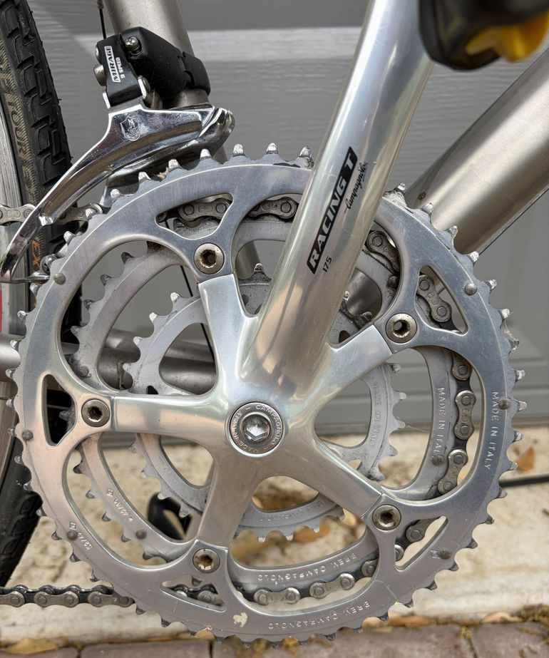 Used Samson Telluride, Titanium 27 Speed Road Bike, 2000 Road & Gravel, Light Gray — image 18 of 19