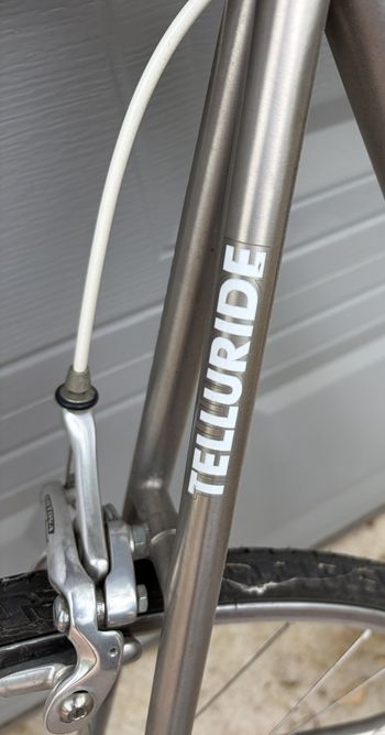 Used Samson Telluride, Titanium 27 Speed Road Bike, 2000 Road & Gravel, Light Gray — image 1 of 19