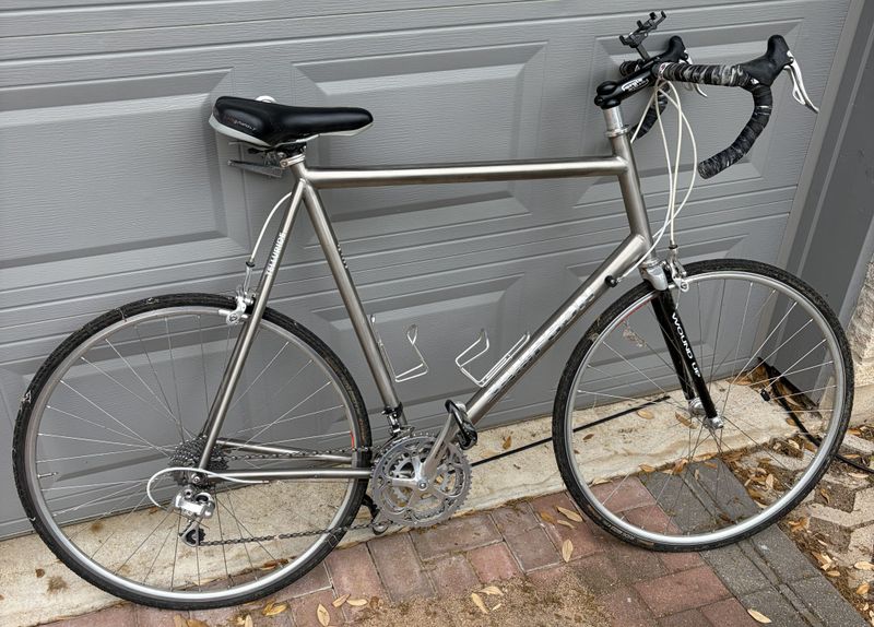 Used Samson Telluride, Titanium 27 Speed Road Bike, 2000 Road & Gravel