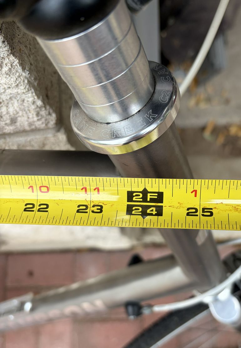 Used Samson Telluride, Titanium 27 Speed Road Bike, 2000 Road & Gravel, Light Gray — image 4 of 19